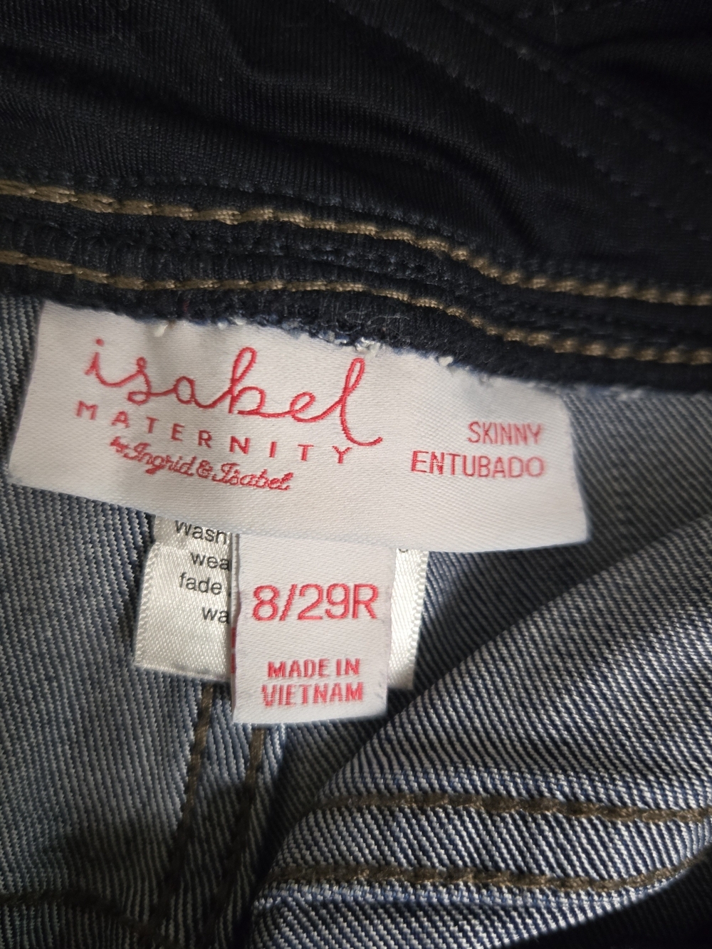 Isabel Maternity skinny jeans in size 8 - Picture 2 of 13